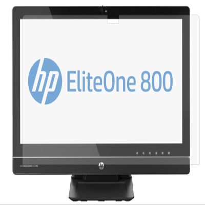 PcProfessional Screen Protector (Set of 2) for HP EliteOne 800 23" All-in-One Touchscreen Desktop Anti Glare Anti Scratch Filter Radiation Microfiber Cloth