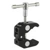 Haoge Large Super Clamp with 1/4" 3/8" Screw Thread for LCD Monitor DSLR Camera DV Tripod view 1
