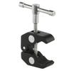 Haoge Large Super Clamp with 1/4" 3/8" Screw Thread for LCD Monitor DSLR Camera DV Tripod view 2