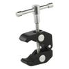 Haoge Large Super Clamp with 1/4" 3/8" Screw Thread for LCD Monitor DSLR Camera DV Tripod view 3