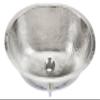 Sinkology BOU-0712HN Pavlov Oval Hand Crafted Bathroom Sink, 19-1/4", Hammered Nickel view 1