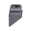 Satin Black 16.3.2 Angled Base Shoes for 1/2 inch Square Iron Balusters for Stair Remodel, Box of 10 view 1