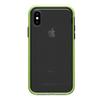Lifeproof SLAM Series Case for iPhone X (ONLY) - Retail Packaging - Night Flash (Clear/Lime/Black) view 1