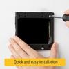 DATA COMM Electronics 60-0022-S 2-Gang Low Voltage Mounting Bracket, Black view 4
