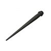 Klein Tools 3256TT Broad-Head Bull Pin, Made in USA, Forged, Heat-Treaded Steel With Black Finish and Tether Hole, 1-1/16-Inch view 2