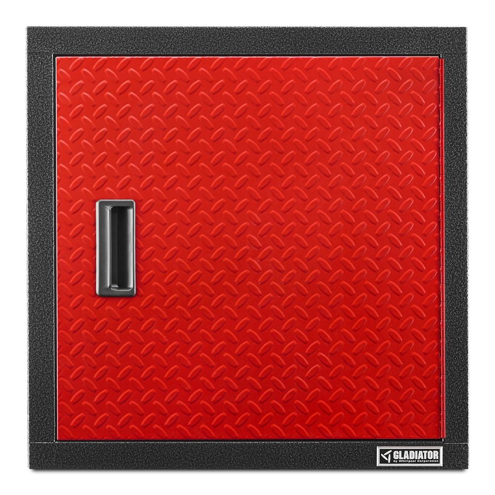Gladiator Premier Pre-Assembled 24" Wall GearBox, Red Tread