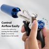 FIRSTINFO A18569US Adjustable Air Flow | Two-Way Taiwan Air Blow Gun with Higher Flow Nozzle | TPR Anti-Slip Handle view 3