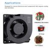 GDSTIME Brushless Radial Blower Fan High Speed 24V DC Centrifugal Fan 120mm x120mm x 32mm view 4