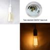 Lightingsky 15Ft-1Pack Extension Light Cord Hanging Lantern Pendant Lamp Cable E26 Bulb Socket to 2-Prong US AC Power Cord with On/Off Switch (15 Feet, White-1 Pack) view 4