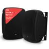 Pyle Outdoor Waterproof Wireless Bluetooth Speaker - 6.5 Inch Pair 2-Way Weatherproof Wall/Ceiling Mounted Dual Speakers w/Heavy Duty Grill, Universal Mount, Patio, Indoor Use PDWR64BTB (Black) view 1