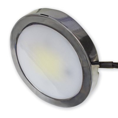 Tresco 3W LED Metal Pockit Warm 3000K Spotlight White