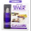 iWorld Purple Selfie Stick Self-portrait Extendable Monopod with Built-in Shutter Release Button Collapsible Design for Most Smartphones view 2