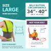 BraceAbility Work Back Brace - Industrial Lower Back Pain Protection Belt for Men and Women, Construction, Moving, Warehouse Jobs - Removable Suspender Shoulder Straps for Heavy Lifting Safety (L) view 2
