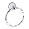 MODONA Circle Towel Ring - White Porcelain & Chrome - Arora Series - 5 Year Warrantee view 1