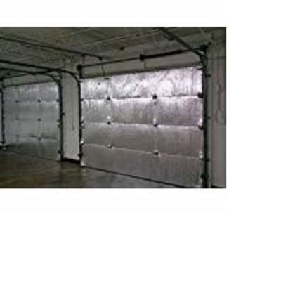 NASA TECH Reflective Foil Platinum Single Car (5 Panel) Garage Door Insulation Foam Core Kit Fits Single Garage Car Doors up to 9ft by 8ft NASA Technology Made in THE USA