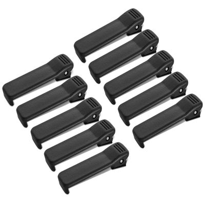 abcGoodefg Belt Clip for Motorola PMNN4251 NNTN4497 NNTN4970 CP200D CP200 CP180 CP150 CP140 CP360 CP380 GP3688 EP450 PR400 Two Way Radios (10 Pack)