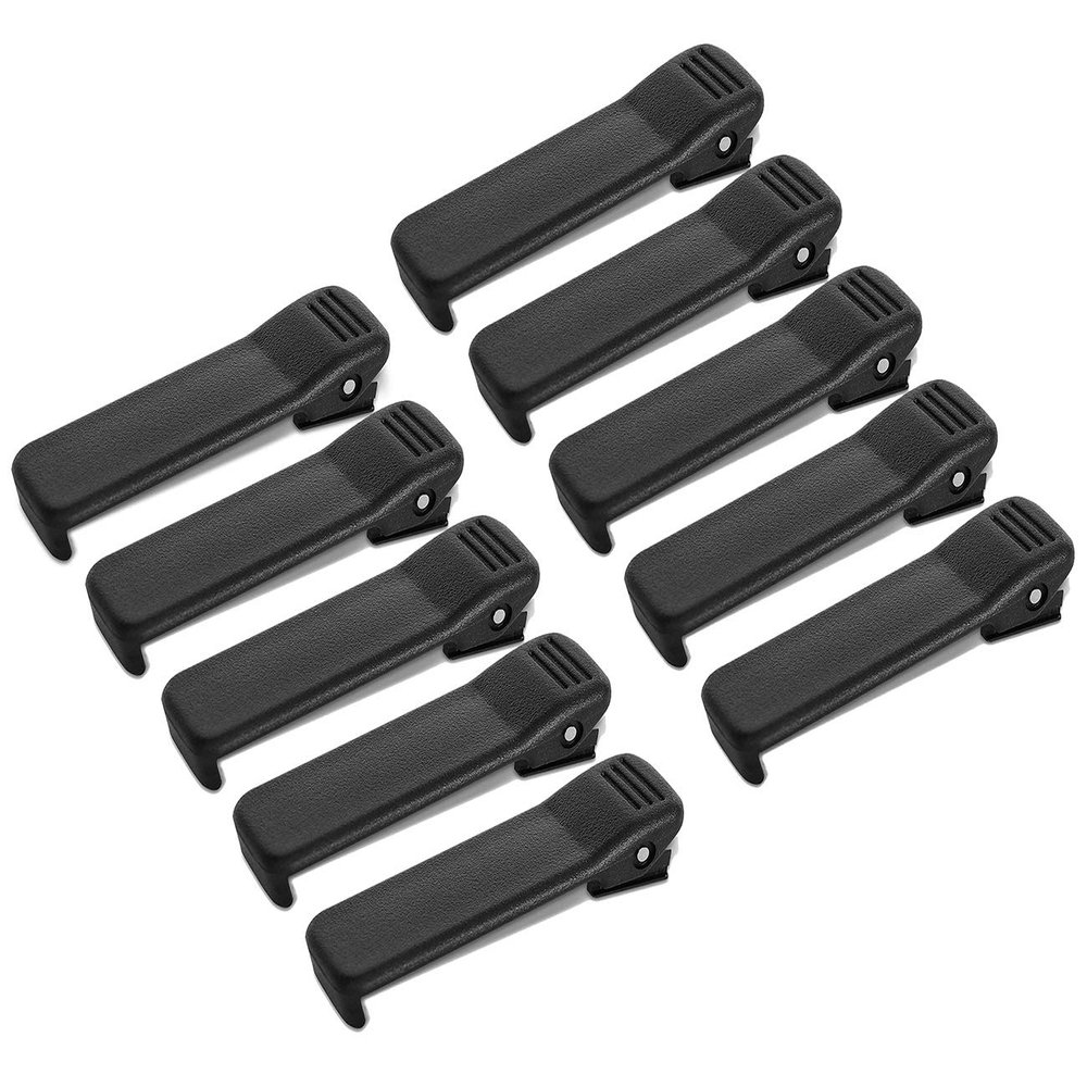 abcGoodefg Belt Clip for Motorola PMNN4251 NNTN4497 NNTN4970 CP200D CP200 CP180 CP150 CP140 CP360 CP380 GP3688 EP450 PR400 Two Way Radios (10 Pack)