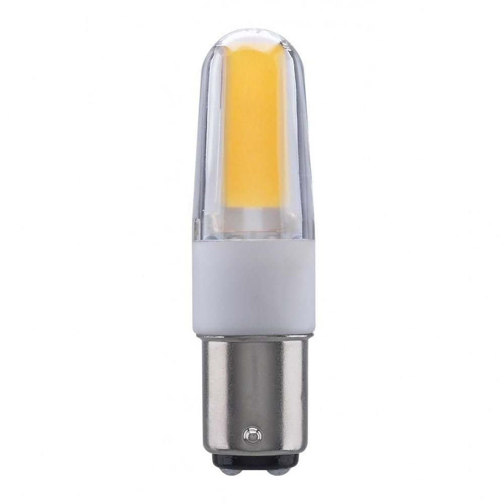 Satco S11214, 4 Watt, 3000K, Clear, Double Contact Bayonet Base, 120-130 Volt, LED Bulb