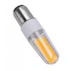 Satco S11214, 4 Watt, 3000K, Clear, Double Contact Bayonet Base, 120-130 Volt, LED Bulb view 2