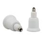 E-Simpo E11 to E26 Extender Socket Adapter E17 to e26/e27 Light Socket Extender, Install e26/e27 LED Lamp into E11 Fixture view 1