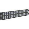 Gruber DB9 Feedthru Panel, Loaded, 32 Port, 2U, Male/Female view 2