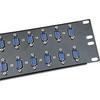 Gruber DB9 Feedthru Panel, Loaded, 32 Port, 2U, Male/Female view 4