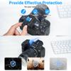 JJC Camera Hot Shoe Cover Protector Cap for Canon EOS R100 R5 R6 RP R Rebel T8i T7i T7 T6i T6 T5i SL3 SL2 M50 M5 850D 800D 760D 750D 4000D 1300D 90D 80D 77D 70D 5DM4 5DM3 5DM2 6D 6D2 7D 7D2 G1X III view 4
