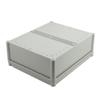 uxcell 340mmx280mmx130mm Dustproof IP65 Junction Box DIY Terminal Connecting Box Gray view 3