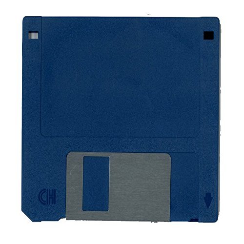 DirectNine Basics 3.5" DS/HD Diskettes, 1.44MB PC Formatted, 10 Count Blue Floppy Disks