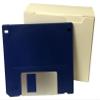 DirectNine Basics 3.5" DS/HD Diskettes, 1.44MB PC Formatted, 10 Count Blue Floppy Disks view 2