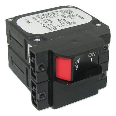 Sea-Dog 421120 Line 20 Amp Magnetic AC/DC Rocker Circuit Breaker Double Pole