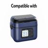 9V USB-C Charger for FERVINOW RC017B 48W 1200ML Cordless Electric Heated Lunch Box & HEYKEEP XL Cordless Electric Heated Lunch Box Self-Heating Food Warmer T Power Supply Adapter Cable Cord view 4