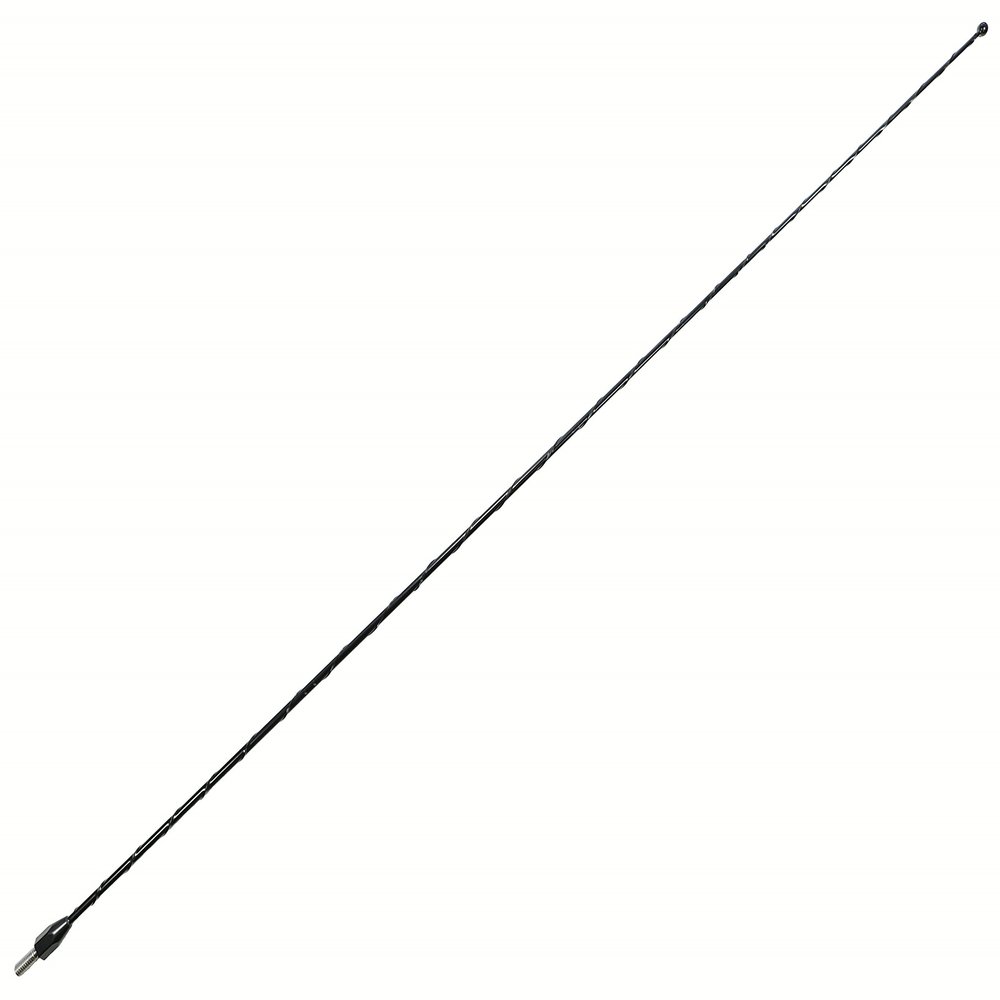 Votex - OEM Size 31 Inch Black Antenna for Ford Explorer SportTrac (2001-2010) - Spiral Wind Noise Cancellation - Spring Steel Construction - Stainless Steel Threading