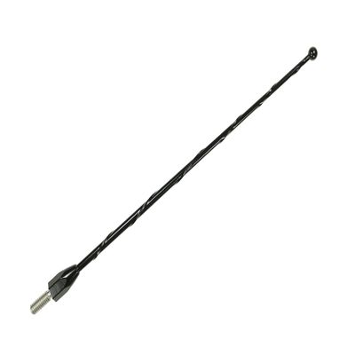 Votex - 9 Inch Black Short Antenna for Ford Escort ZX2 (1998-2003)- Spiral Wind Noise Cancellation - Spring Steel Construction - Stainless Steel Threading