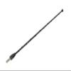 Votex - 9 Inch Black Short Antenna for Ford Escort ZX2 (1998-2003)- Spiral Wind Noise Cancellation - Spring Steel Construction - Stainless Steel Threading view 1