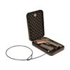 Tracker Safe SPS-02 Small Car/Portable Steel Safe, Key Lock, Black Powder Coat Finish, 0.052 cu. ft. view 3