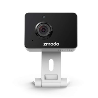 Zmodo Mini Pro, 1080P Plug-in WiFi Security Camera, Indoor Smart Camera with AI Motion Detection, Pet Nanny Cam, Night Vision, 2-Way Audio, Phone App, Works with Alexa & Google Assistant.