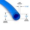 Food Grade 1/4 Inch Plastic Tubing for RO Water Filter System, Aquariums, Refrigerators, ECT; BPA free; Made from FDA compliant materials and meets NSF Standards and Regulations (50 Feet, Blue) view 3