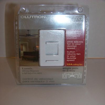 Lutron LGFSQ-FH-WH