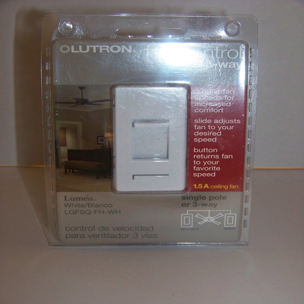 Lutron LGFSQ-FH-WH
