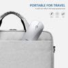 FENIFOX Wireless Bluetooth Mouse, Ultra-Thin Flat and Slim Silent USB-C Rechargeable Travel Mini Portable Mouse for Mac iPad Laptop MacBook Tablet Chromebook - White and Silver view 4