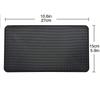 Anti Slip Pad Sticky Gripping Pad Sticky Gel Pad Multifunctional Fixate Gel Pads Non-Slip Mounting Pad Cell Pad, 10.6 x 5.9 Black view 4