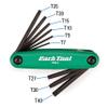 Park Tool FWS-2 Fold-Up Wrench Set Tool,Blue/Green view 3