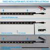 TORCHSTAR 4pcs 12 Inch LED Safe Lighting Kit, Rocker Switch, 3000K view 4