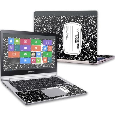 MightySkins Skin Compatible with Samsung Notebook 7 Spin 13.3" (2016) wrap Cover Sticker Skins Composition Book
