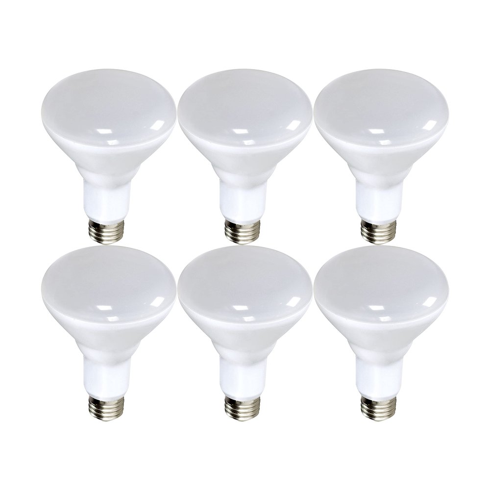 Satco S28547-7.5 Watt; BR30 LED; 3500K; Medium Base; 120 Volt (6 Pack)